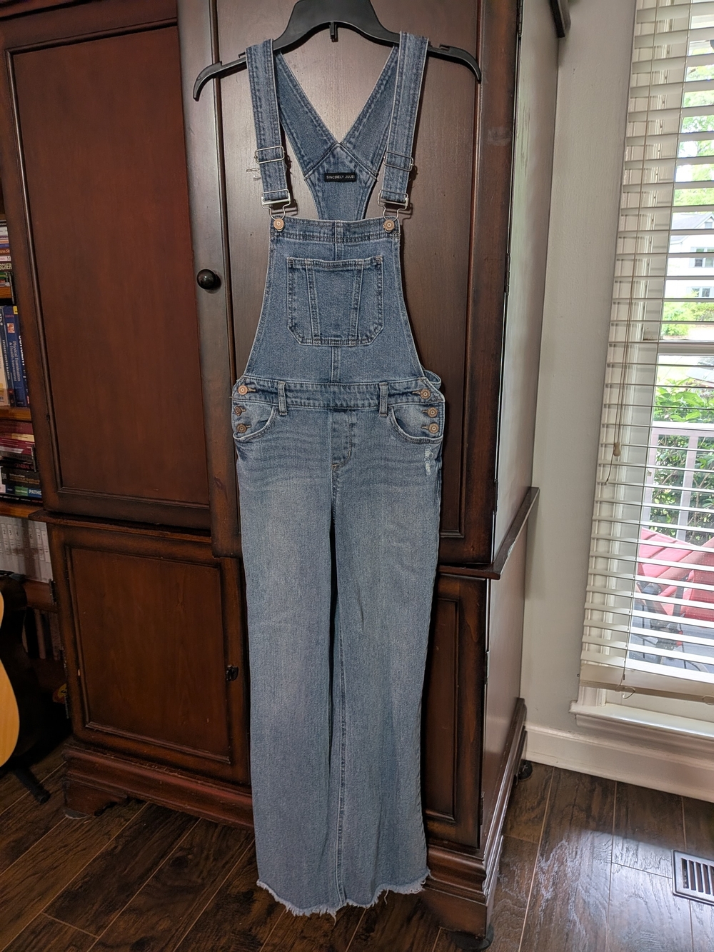 Classic Light Wash Denim Overalls